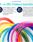 Filament Navulling - 100m - 10 Kleuren