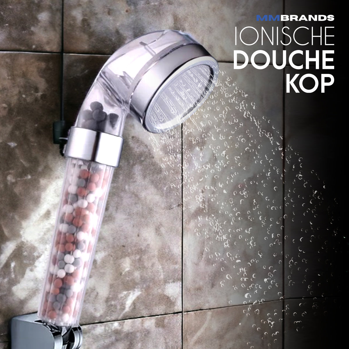 Ionischer Duschkopf – Wassersparend