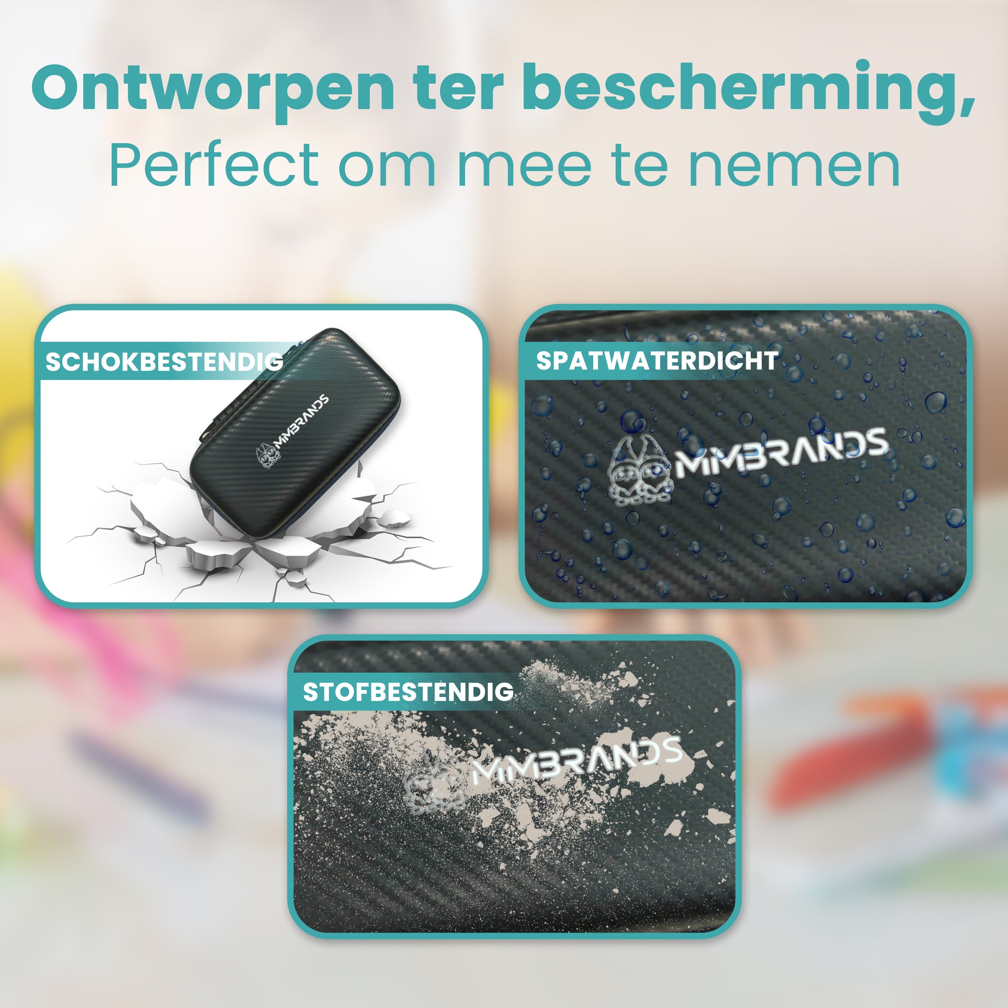 3D Pen Opbergkoffer - Zwart