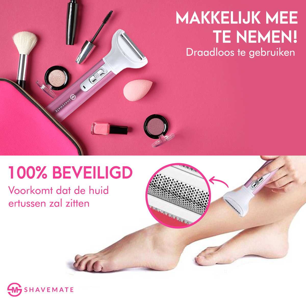 Ladyshave 5-in-1 - Elektrisch Scheerapparaat Vrouwen